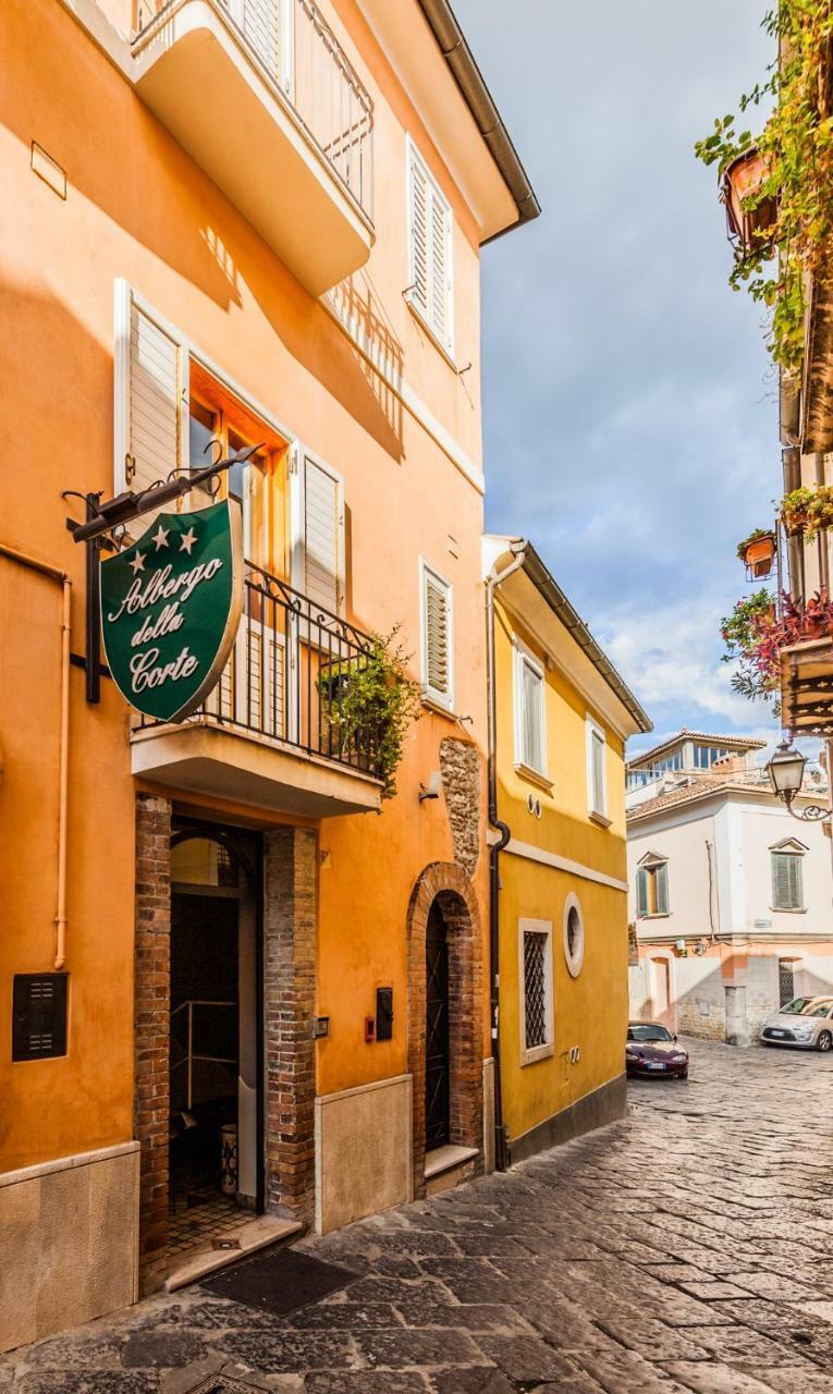 Albergo Della Corte بينيفنتو المظهر الخارجي الصورة