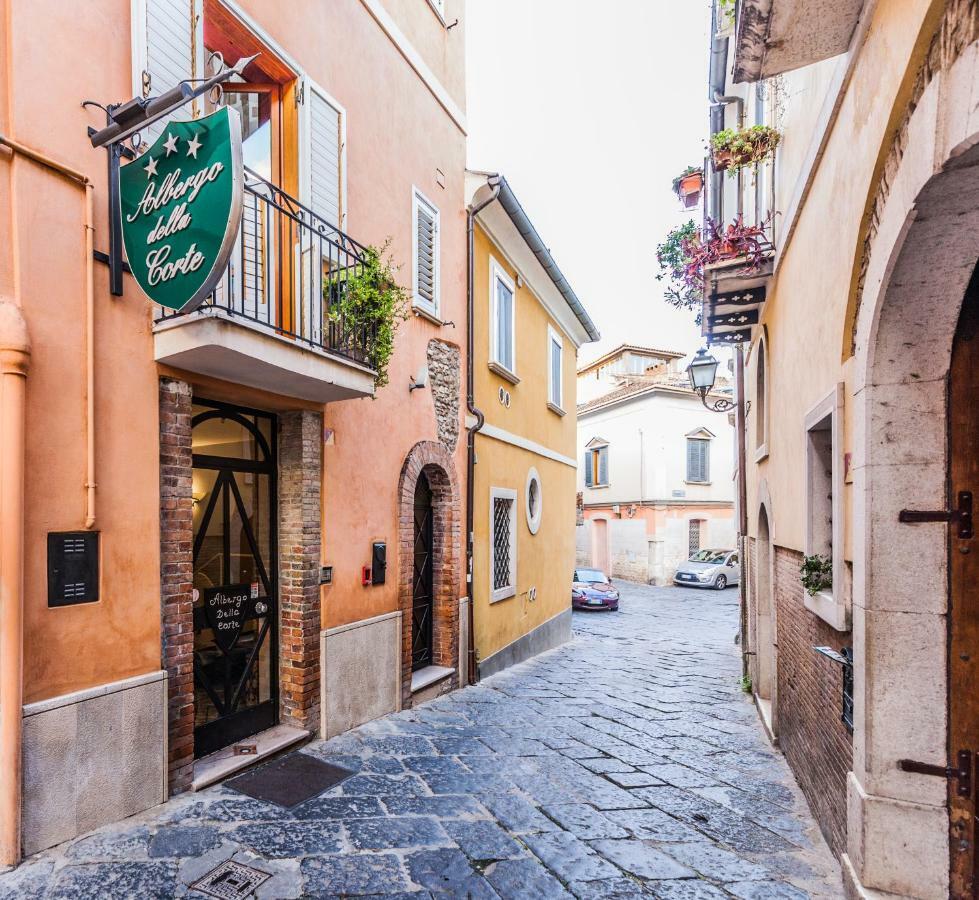 Albergo Della Corte بينيفنتو المظهر الخارجي الصورة